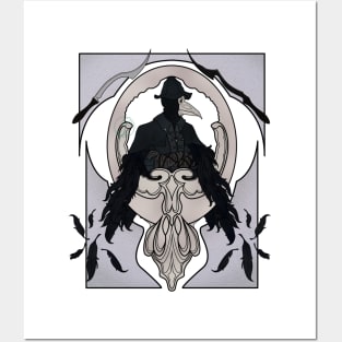 Bloodborne art nouveau - Eileen the Crow Posters and Art